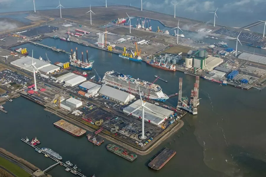 Eemshaven (bron: Groningen Seaports)