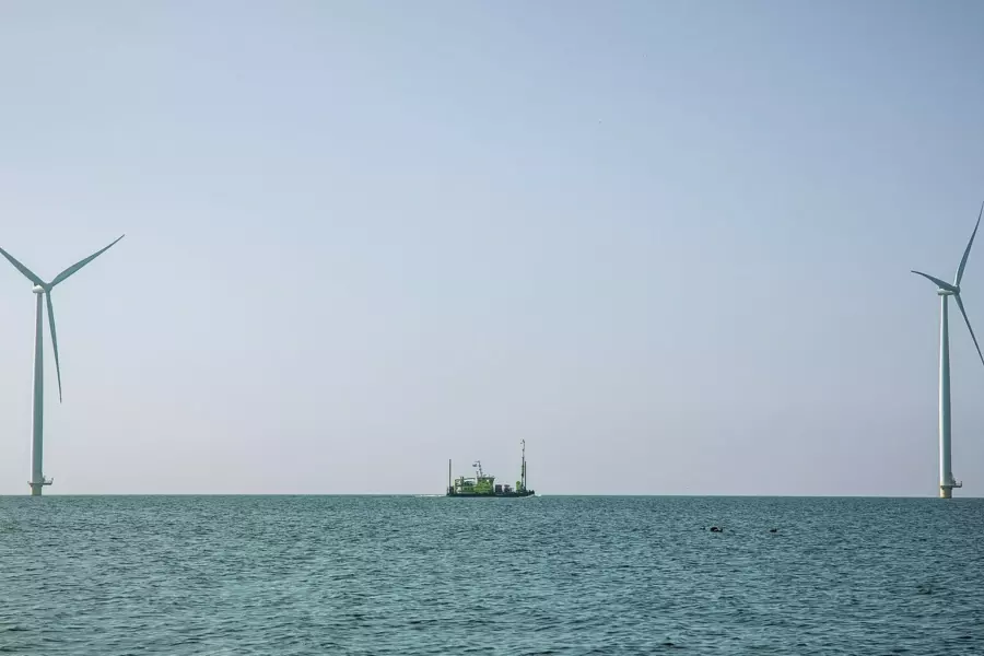 Windparklessen op zee